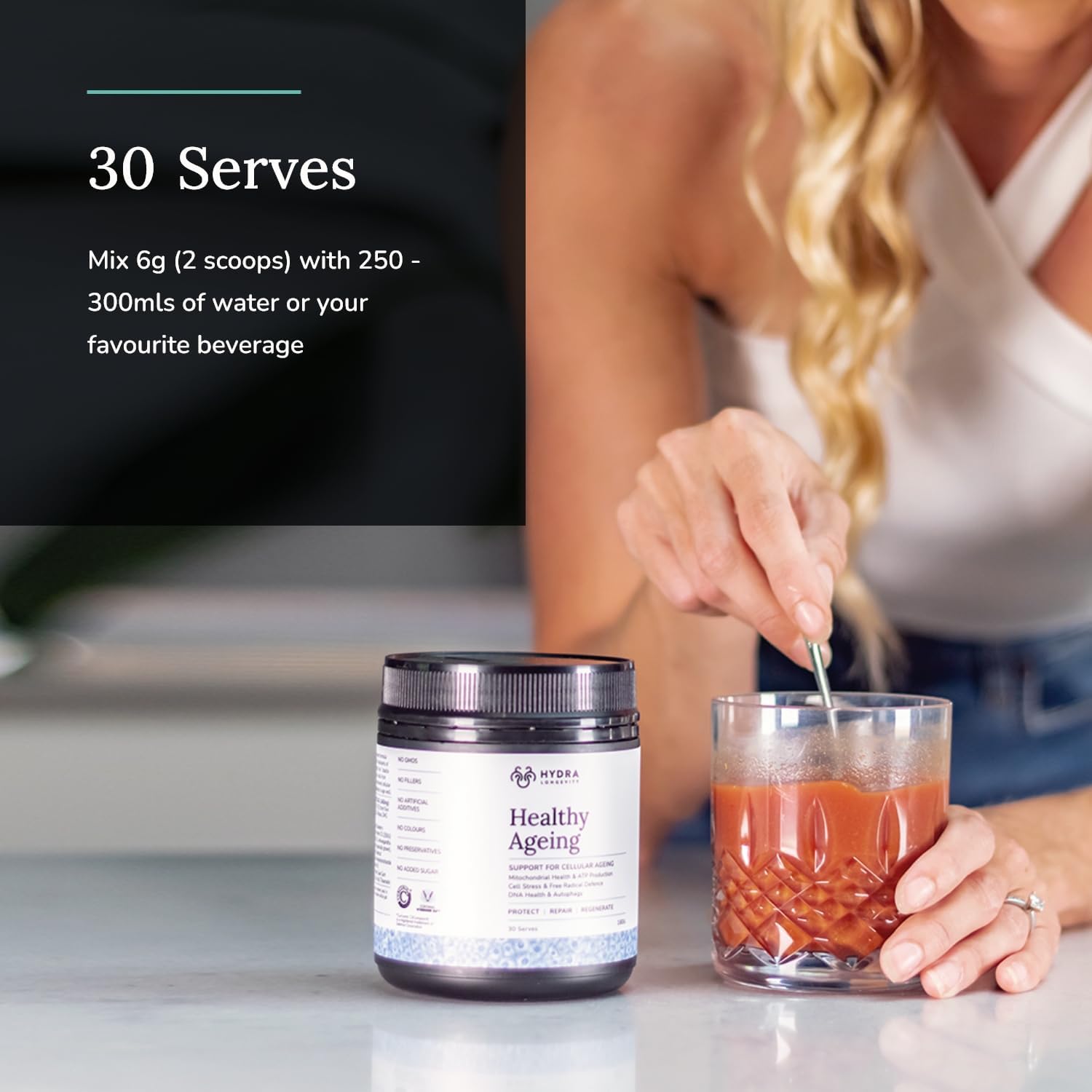 Hydra Longevity Healthy Ageing 180g - Cutprice Online