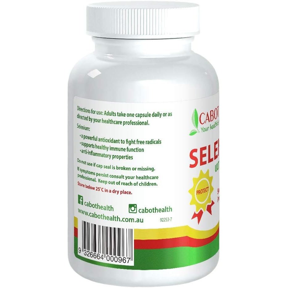 Cabot Health Selenium Ultra Potent 150mcg 60c - Cutprice Online