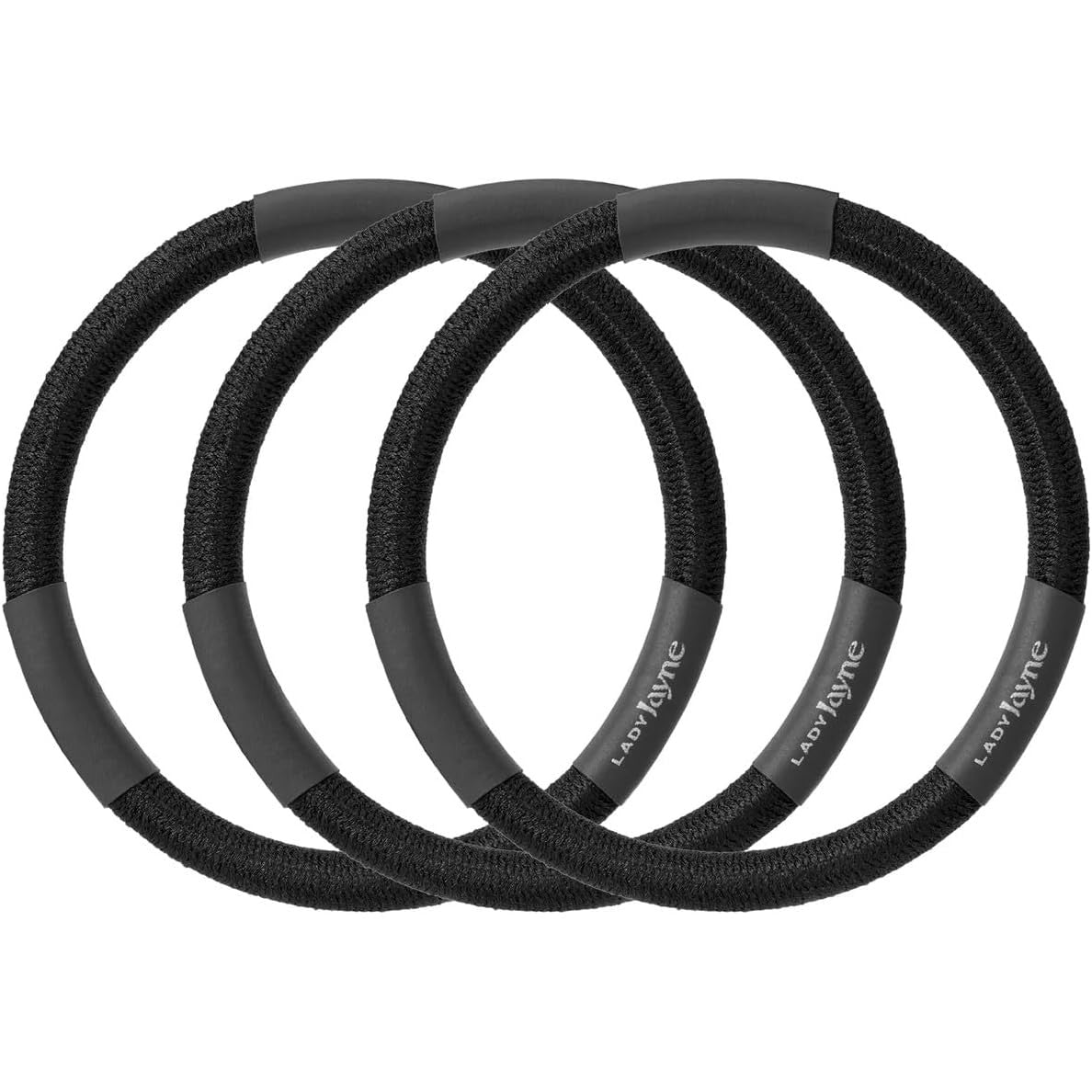 Lady Jayne N/s Elast Thk Blk Pk10