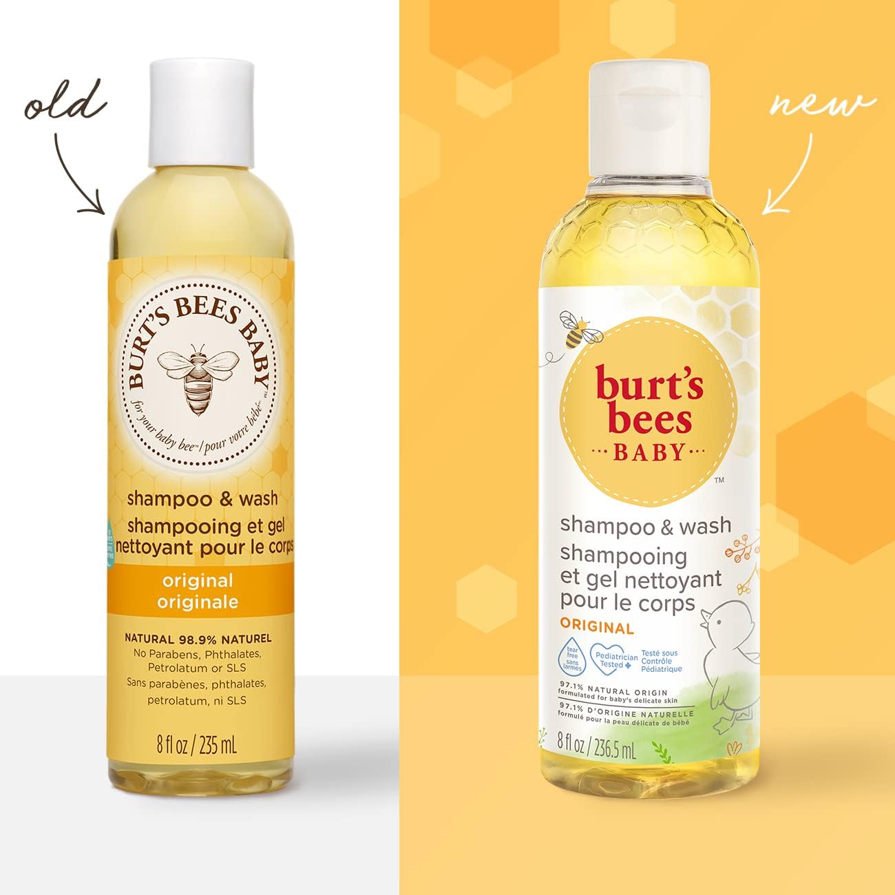 Burt's Bees Baby Bee Shampoo & Wash Original 236ml BURT'S BEES