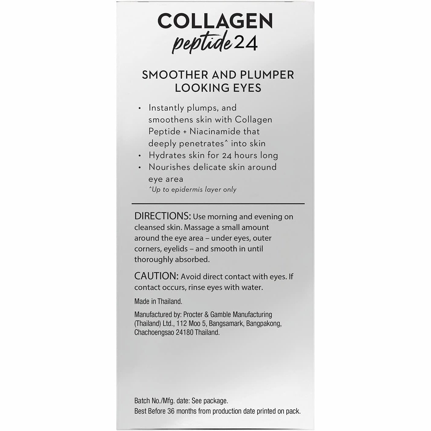 Olay Regenerist Collagen Peptide24 Eye Cream 15g - Cutprice Online