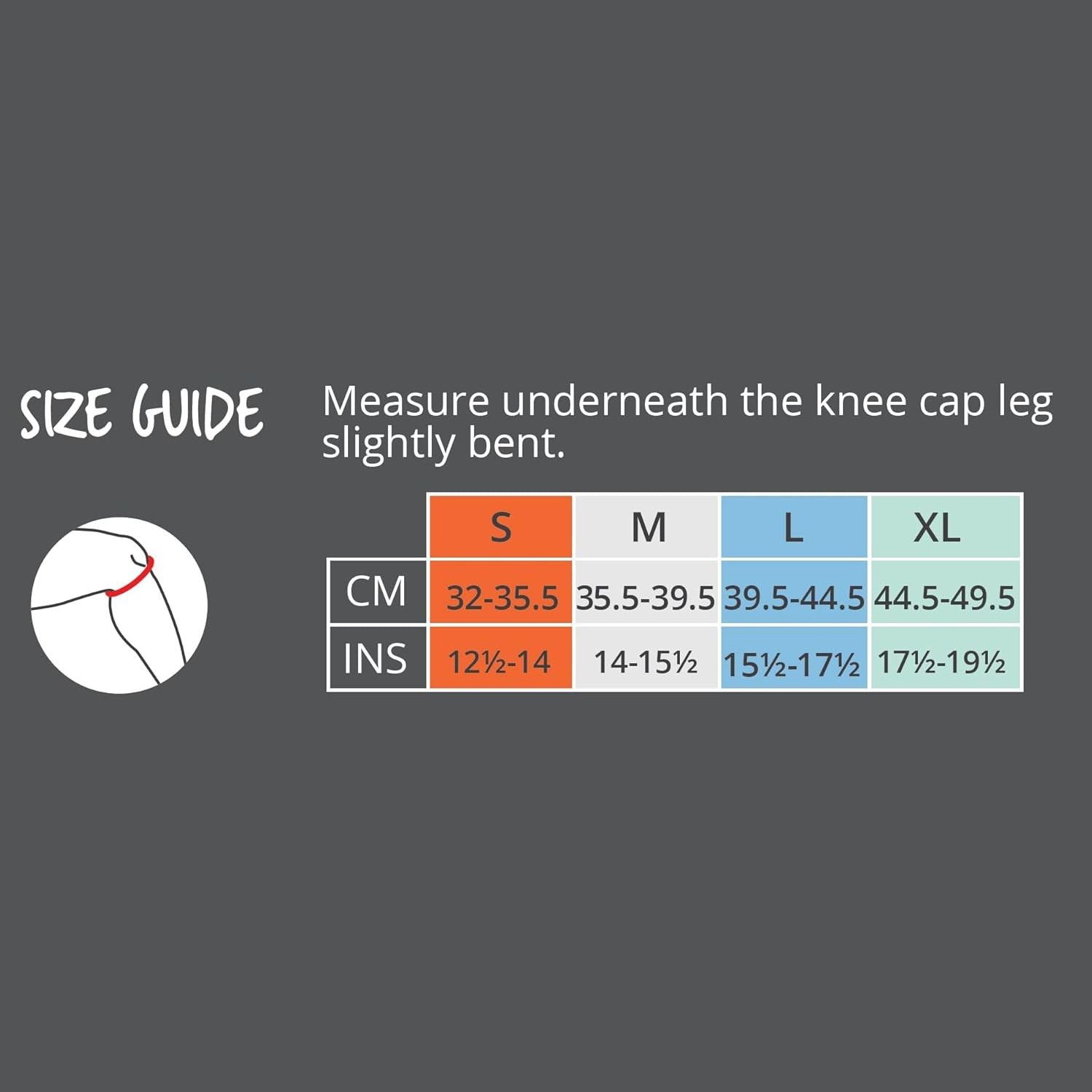 Thermoskin Thermal Knee Support Medium Black 1 Each