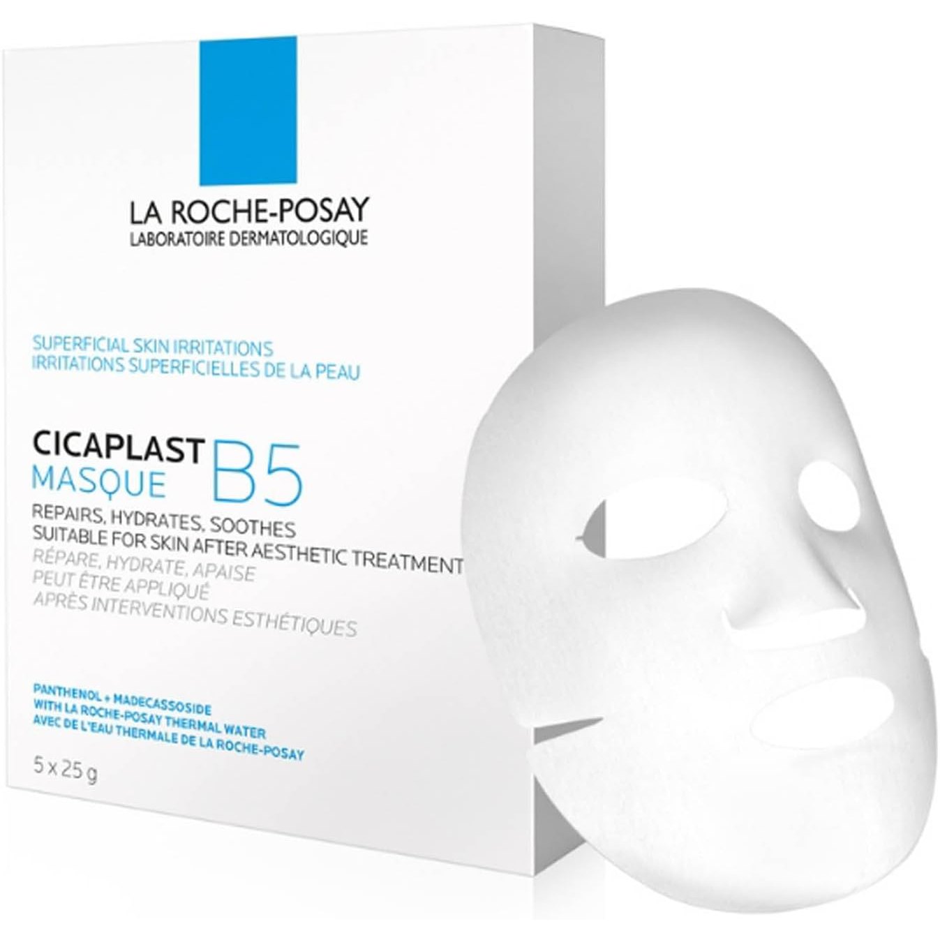 La Roche-Posay Cicaplast B5 Facial Sheet Mask 5 Pack