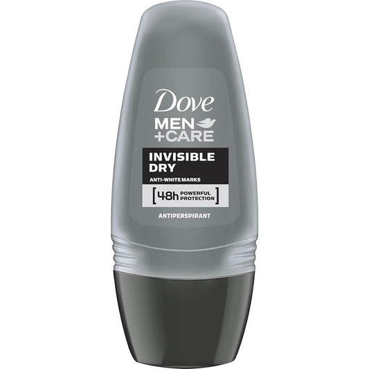 Dove Men Antiperspirant Deodorant Roll On Invisible Dry 50ml