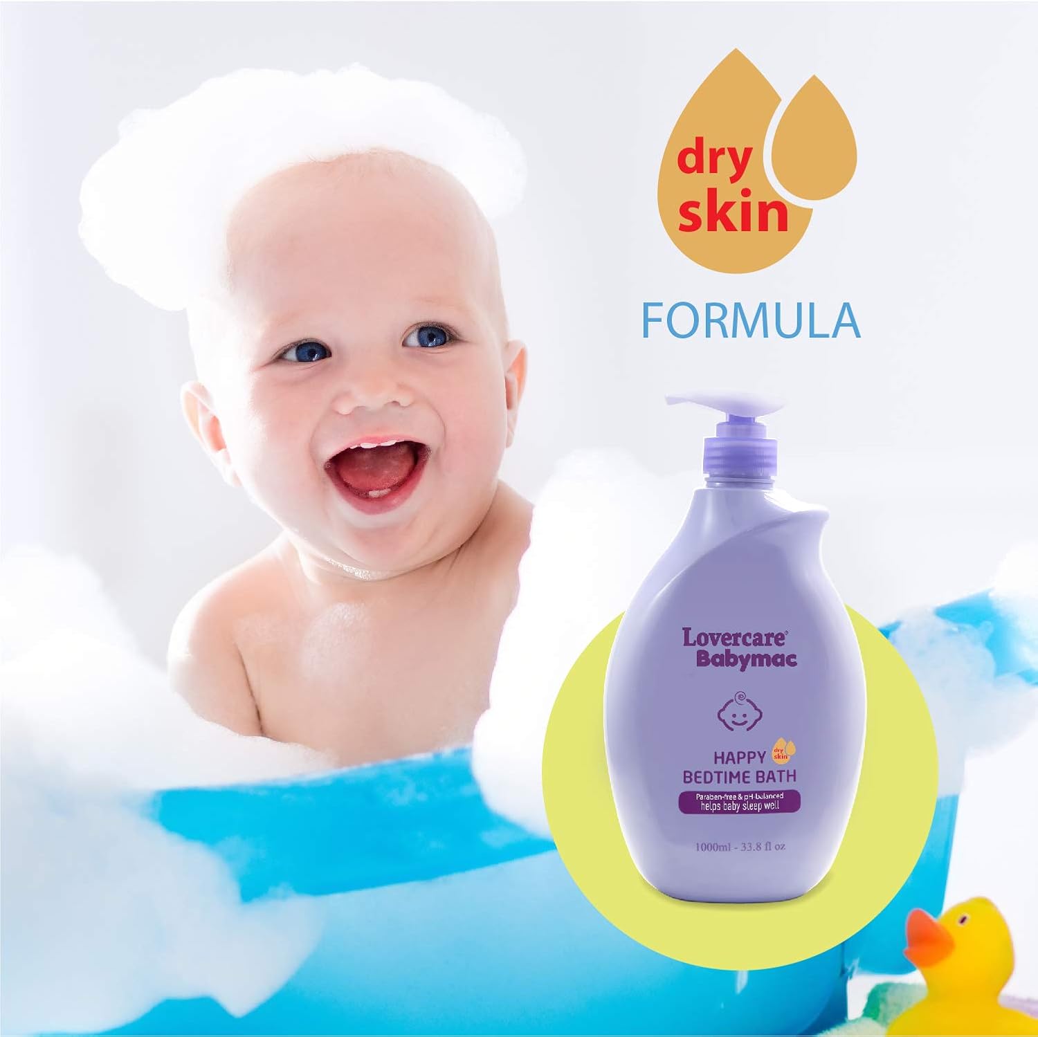 Lovercare Babymac Goat's Milk Bedtime Bath 1 L