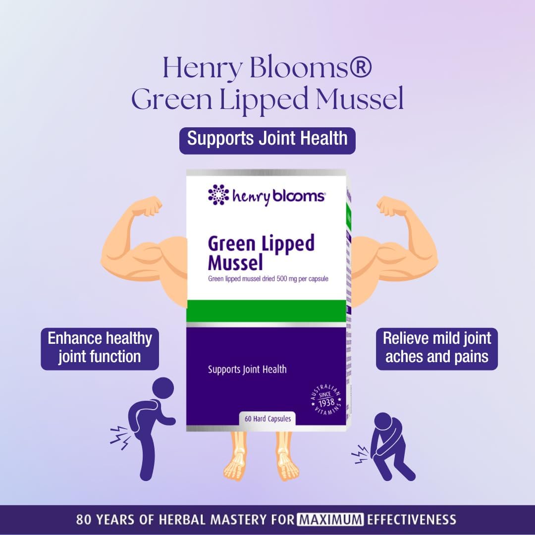 Henry Blooms Green Lipped Mussel 60c - Cutprice Online