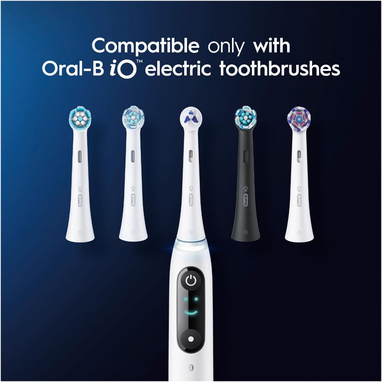 Oral B Power Toothbrush iO Specialised Clean Refills White 2 Pack
