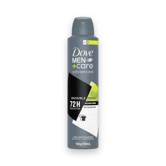 Dove Men+ Care Advanced Invisible Fresh 72h Antiperspirant Aerosol 250 mL