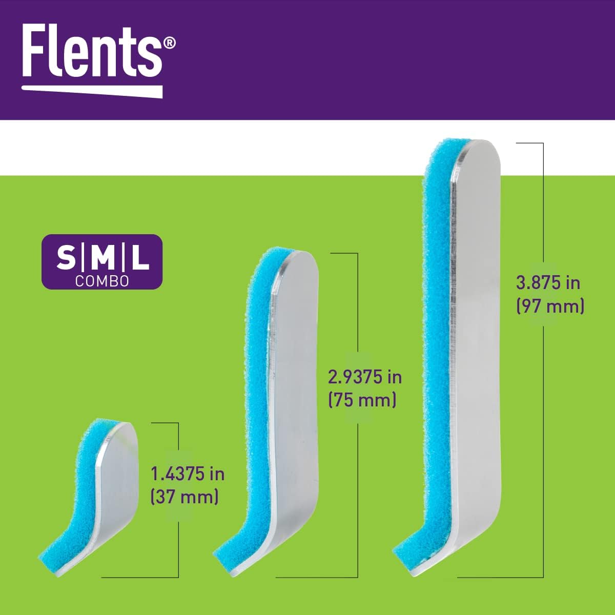 Flents Four Sided Finger Splint Large