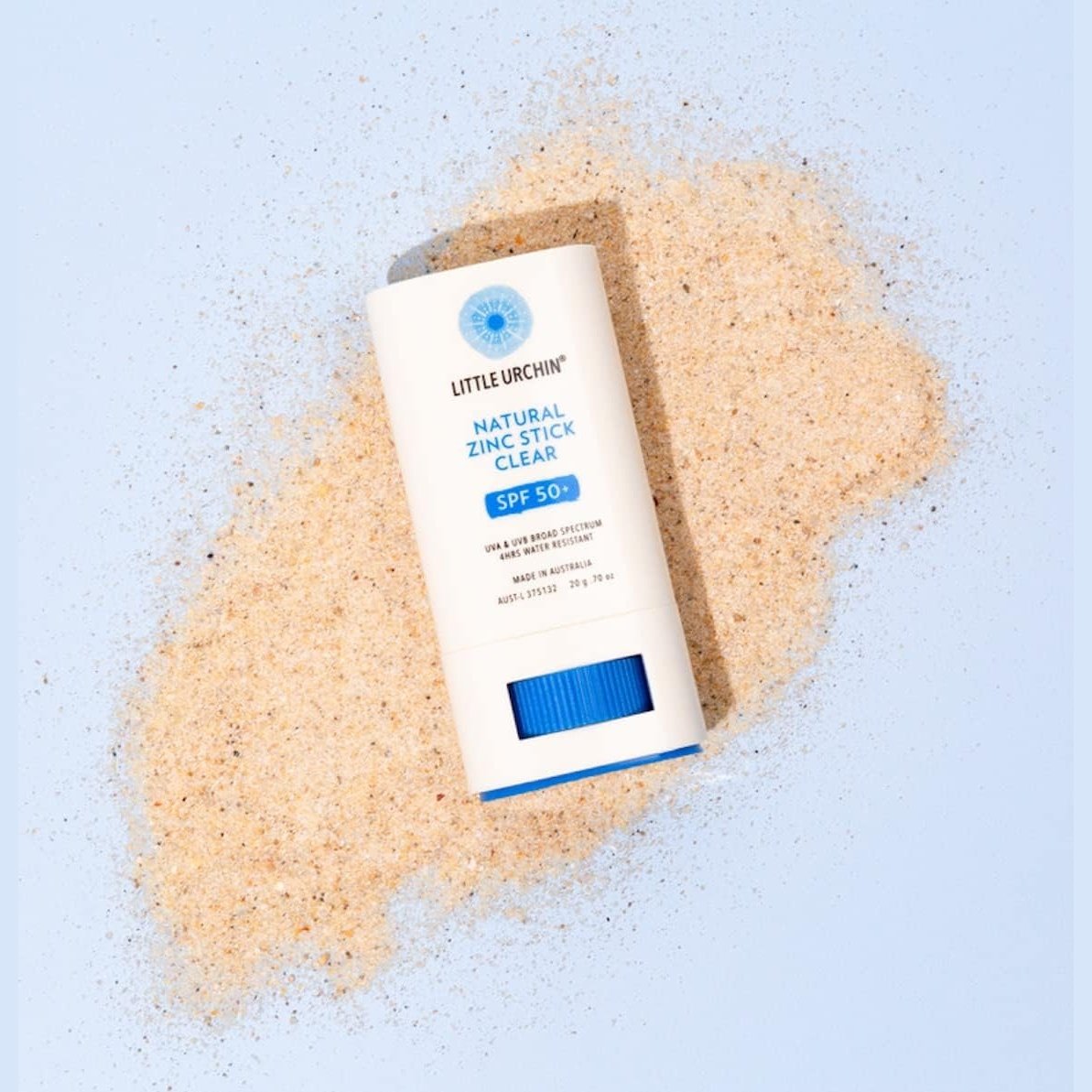 Little Urchin Natural Sunscreen Zinc Stick Clear SPF 50+ 20g - Cutprice Online
