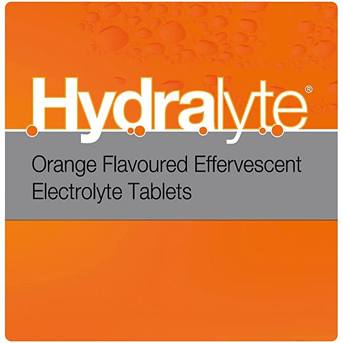 Hydralyte Electrolyte Effervescent Orange 20 Tablets - Cutprice Online