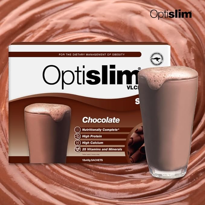 Optislim VLCD Meal Replacement Shake Chocolate 21x43g Sachets