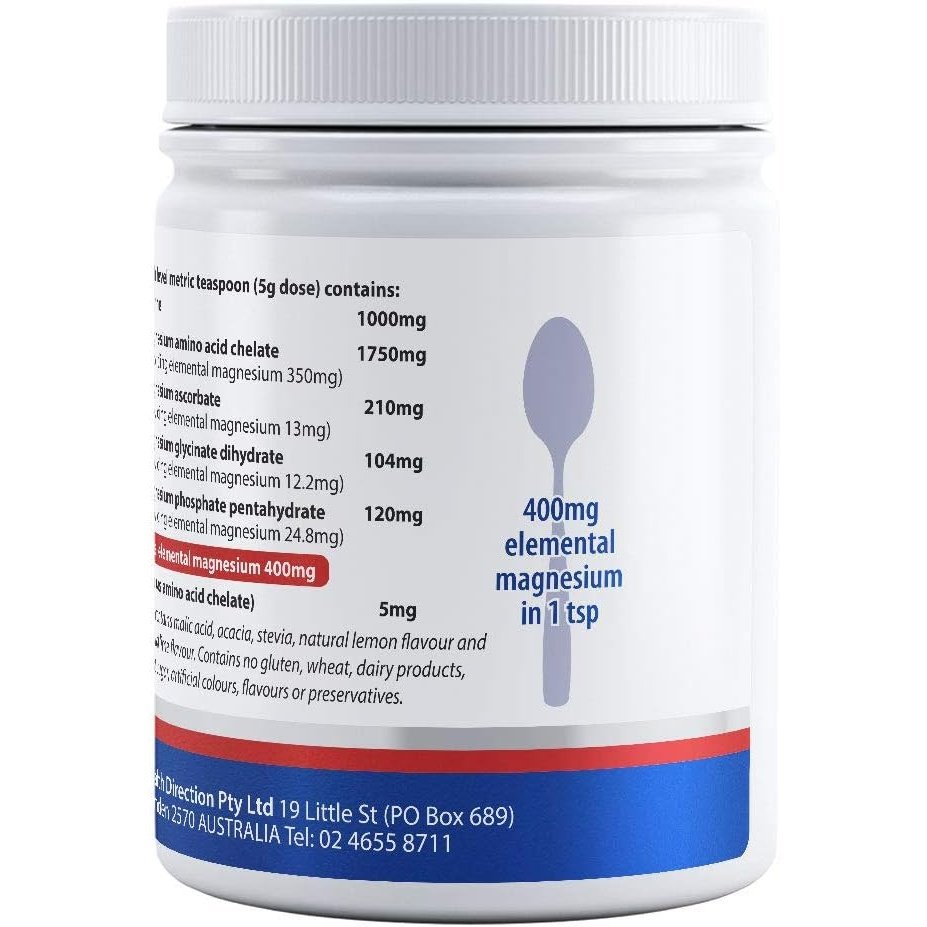 Cabot Health Magnesium Ultra Potent Citrus Powder 465g - Cutprice Online