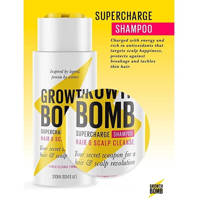 Growth Bomb Shampoo 300ml - Cutprice Online