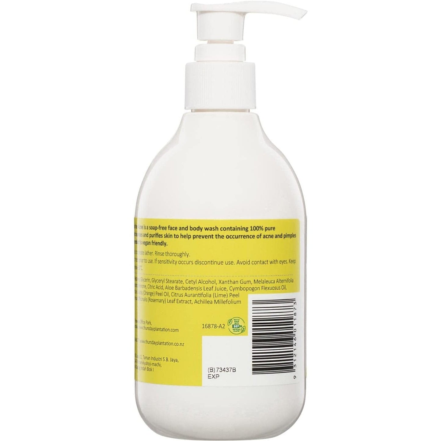 Thursday Plantation Tea Tree Body Wash for Acne 300ml THURSDAY PLANTATION