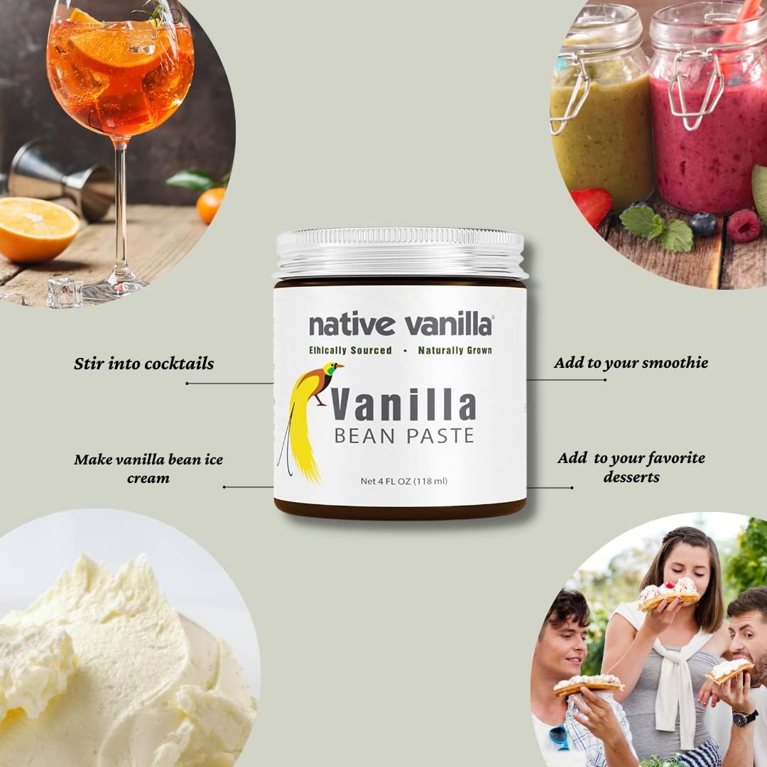NATIVE VANILLA Vanilla Bean Paste 118ml - Cutprice Online