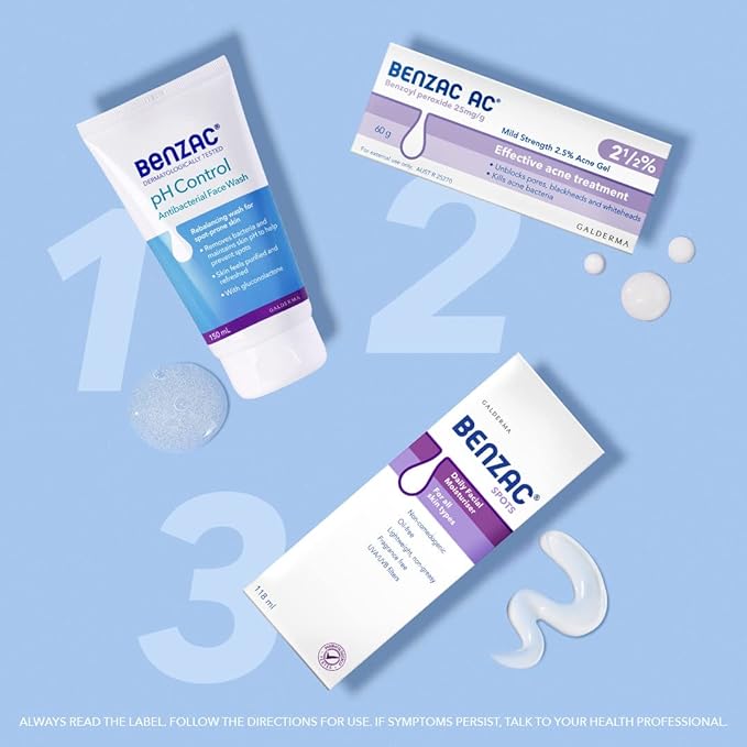 Benzac Ph Control Antibacterial Face Wash 150ml - Cutprice Online