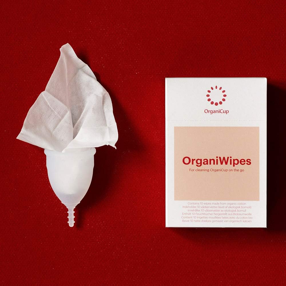 OrganiCup OrganiWipes x 10 Pack - Cutprice Online