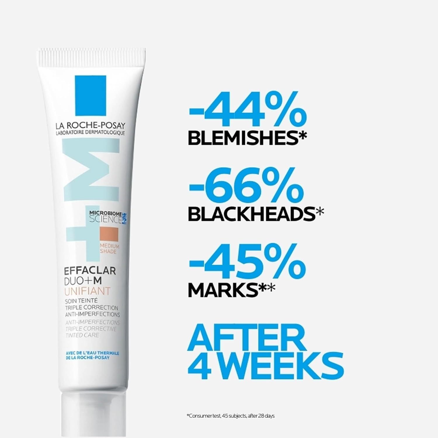 La Roche-Posay Effaclar Duo +M Unifiant Tinted Anti-Acne Moisturiser Medium 40mL
