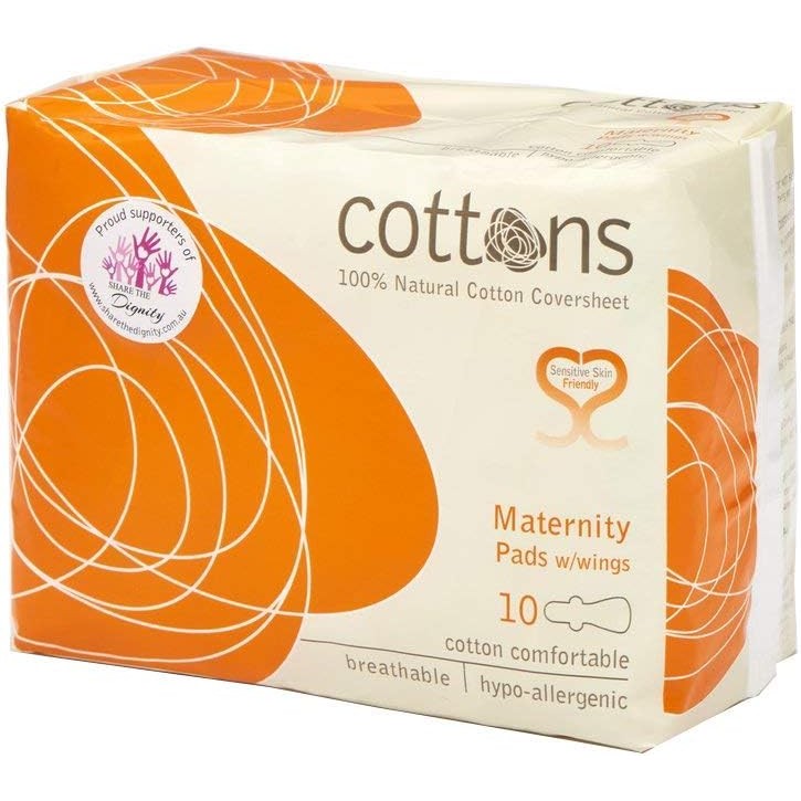 Cottons Pad Maternity 10s (Pack of 6)