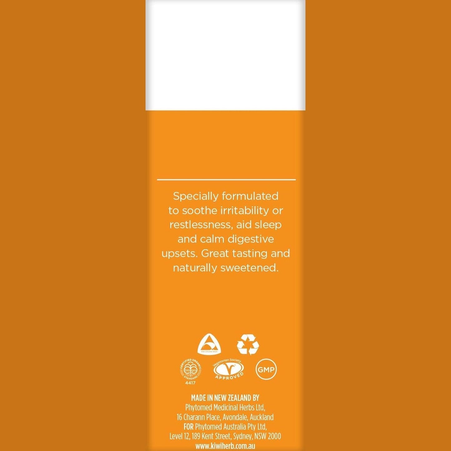 Kiwiherb Organic Kid's Calm Oral Liquid 100ml - Cutprice Online