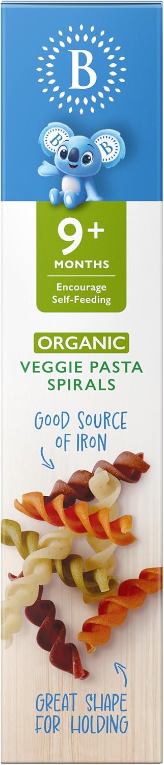 Bellamy's Organic Veggie Pasta Spirals, 9+ Months 110g