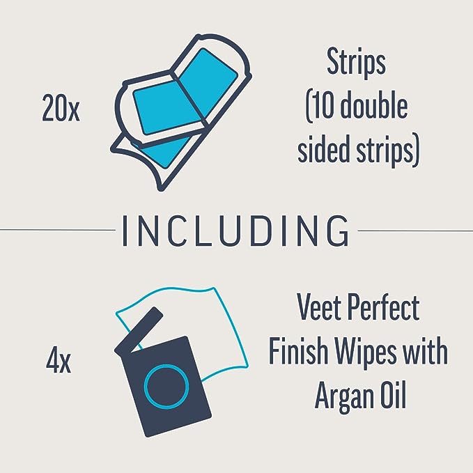 Veet Expert Face Wax Strips 20 Pack - Cutprice Online