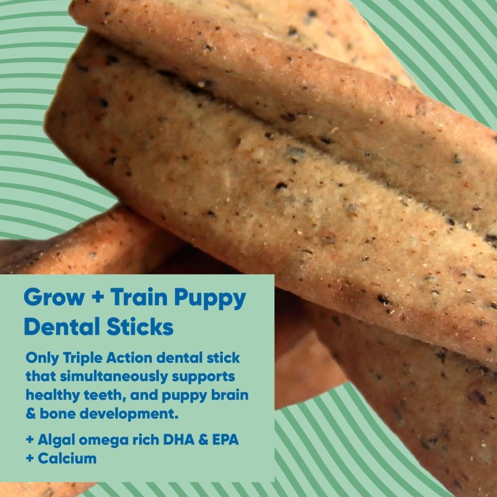 Anipal Grow + Train Puppy Dental Sticks Smoked Flavour 160g - Cutprice Online