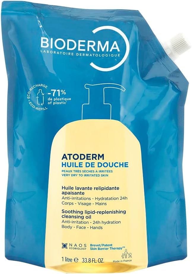 Bioderma Atoderm Shower Oil Refill 1l