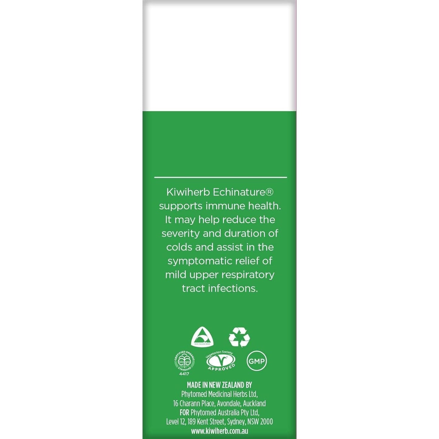 Kiwiherb Organic Echinature Oral Liquid 100ml - Cutprice Online