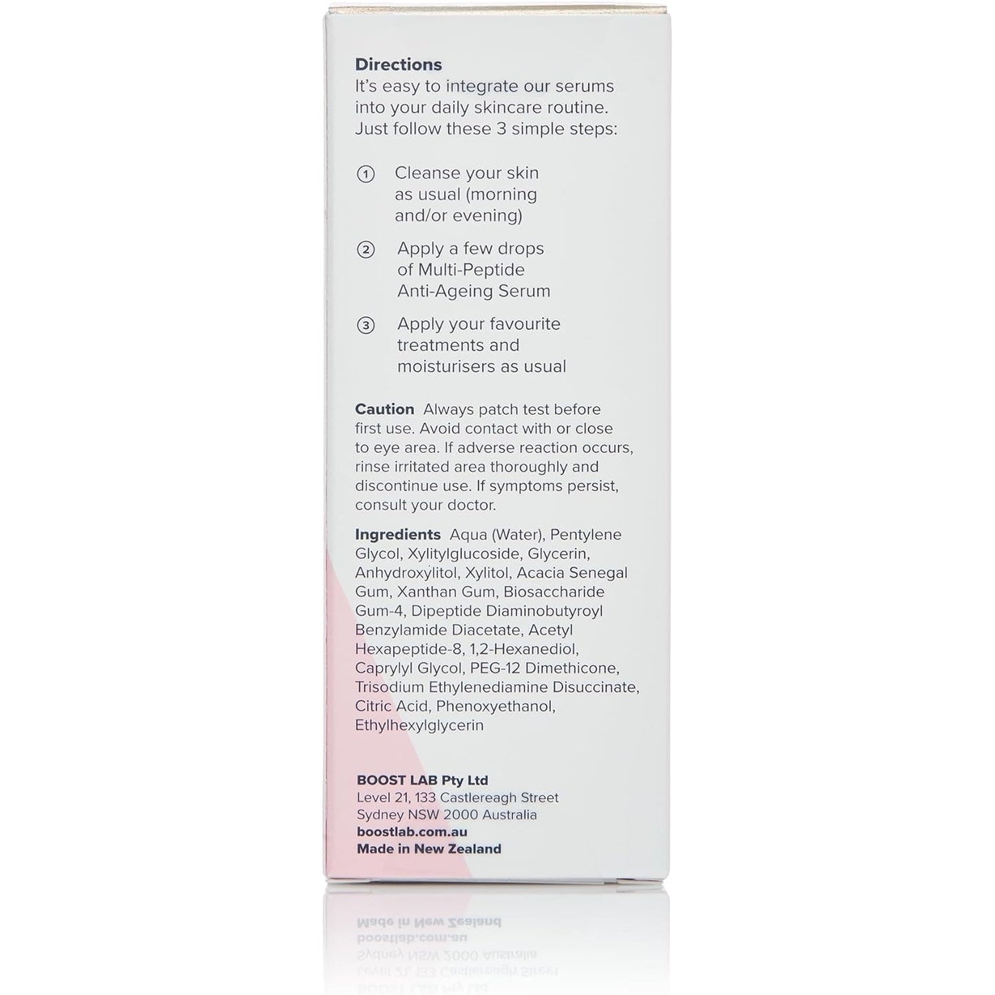 Boost Lab Multi-Peptide Anti-Ageing Serum 30ml