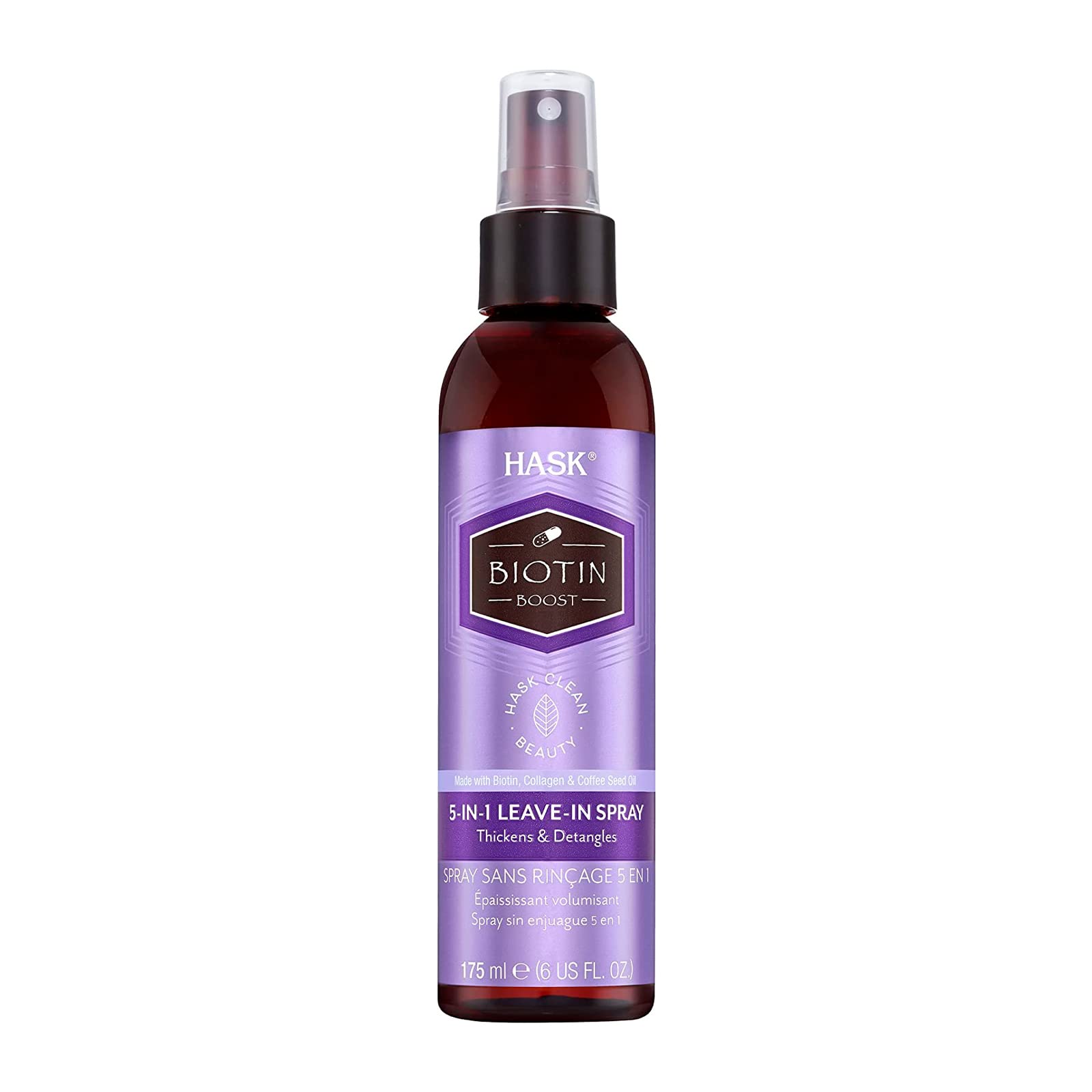 HASK Biotin Boost Thickening 5-in-1 Leave in Spray 175ml - Cutprice Online