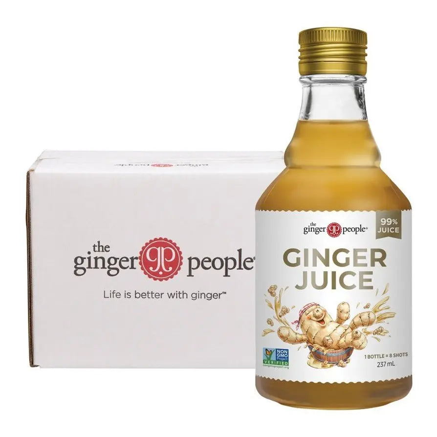 THE GINGER PEOPLE Ginger Juice 99% Juice 237ml THE GINGER PEOPLE