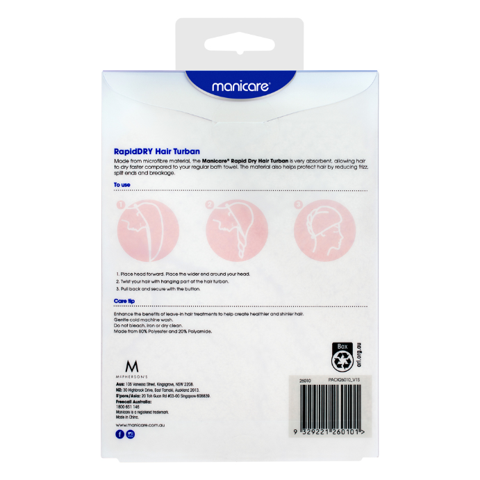 Manicare Rapid Dry Hair Turban