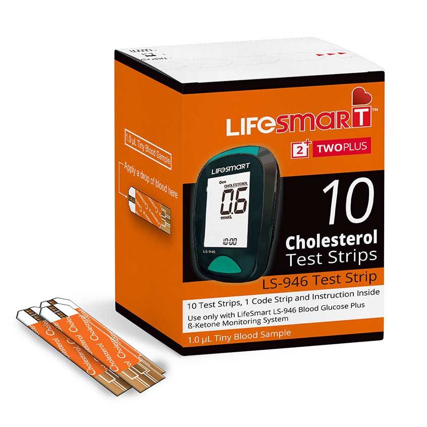 Lifesmart Cholesterol Strips 10pk - Cutprice Online