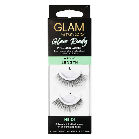 Manicare Glam Ready Pre-glued Heidi