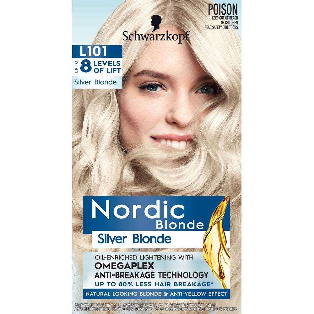 Schwarzkopf Nordic Blonde L101 Silver Blonde - Cutprice Online