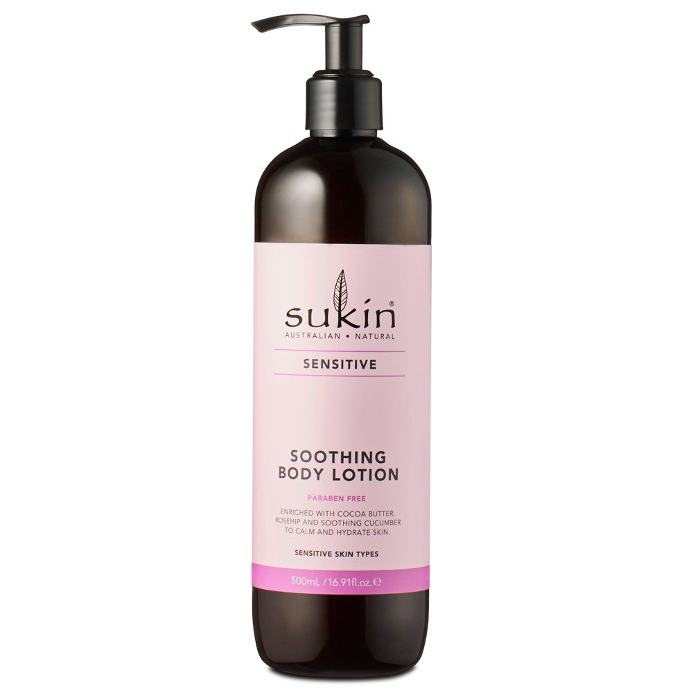 SUKIN Sensitive Soothing Body Lotion 500mL - Cutprice Online