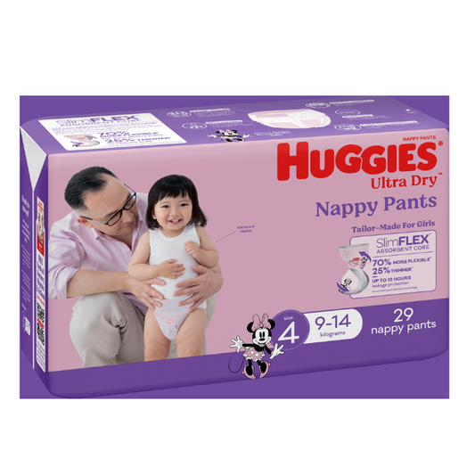 Huggies N/pants Toddler Girl 29pk