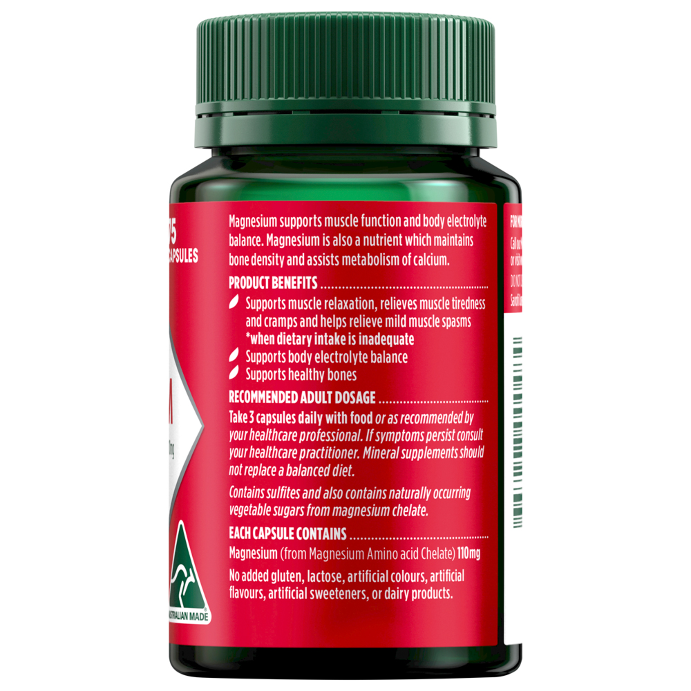 Nature's Own Magnesium 75 Capsules
