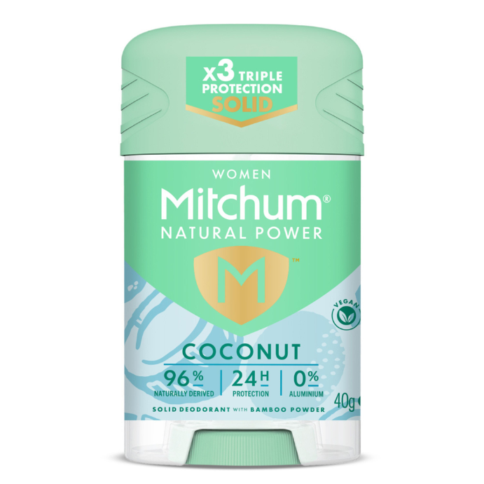 Mitchum for Women Natural Power Deodorant Stick Coconut 40g - Cutprice Online