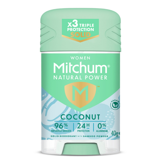 Mitchum for Women Natural Power Deodorant Stick Coconut 40g - Cutprice Online
