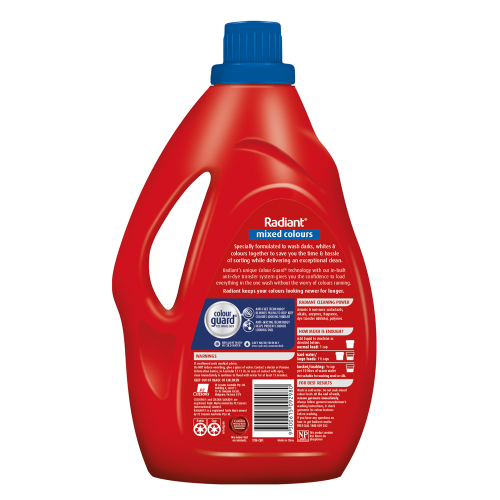 Radiant Fab Laundry Liquid Mixed Colour 2L