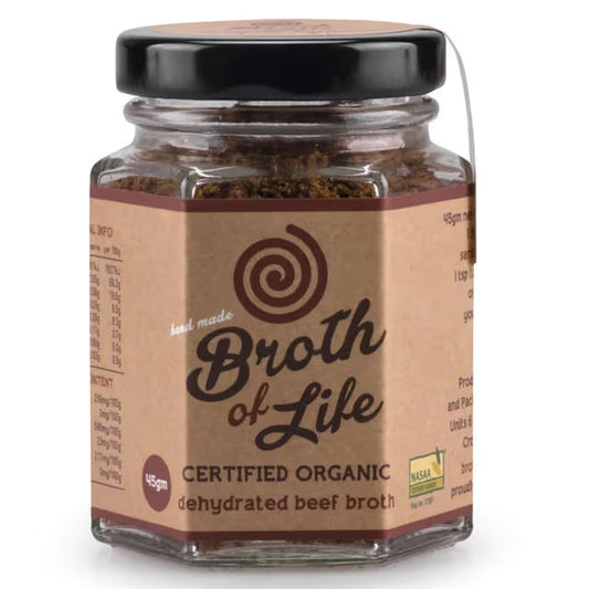 Broth Of Life Organic Dehydrated Beef Broth Jar 45G - Cutprice Online