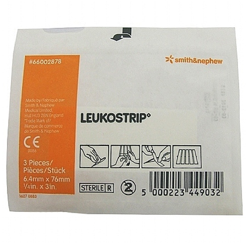 Leukostrip 6.4mm x 76mm Single Dressing - Cutprice Online