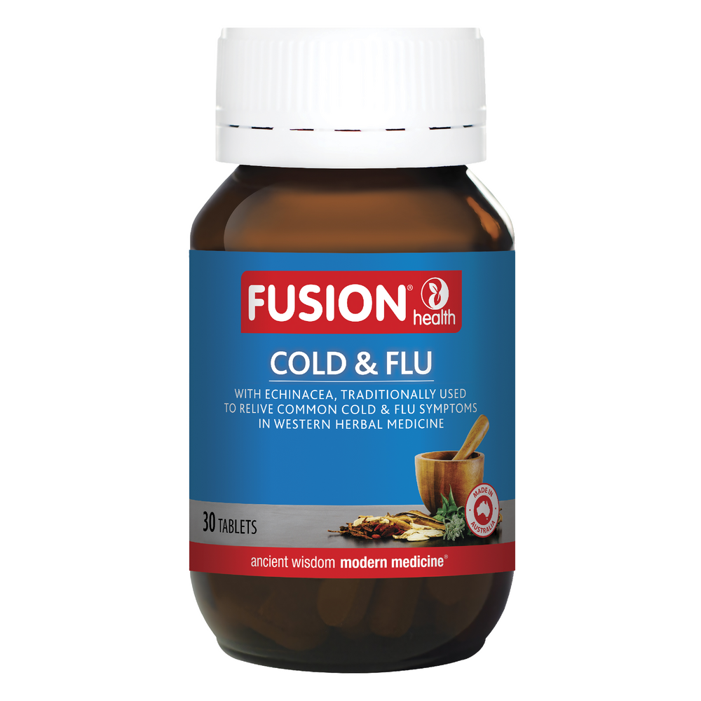 Fusion Health Cold & Flu 30 Tab - Cutprice Online