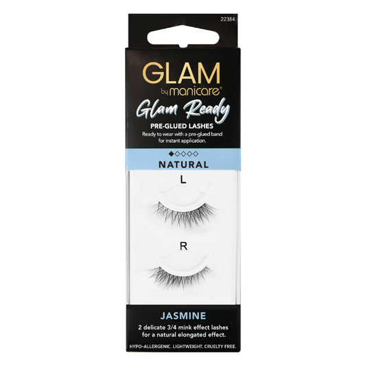 Manicare Glam Ready Pre-glued Jasmine