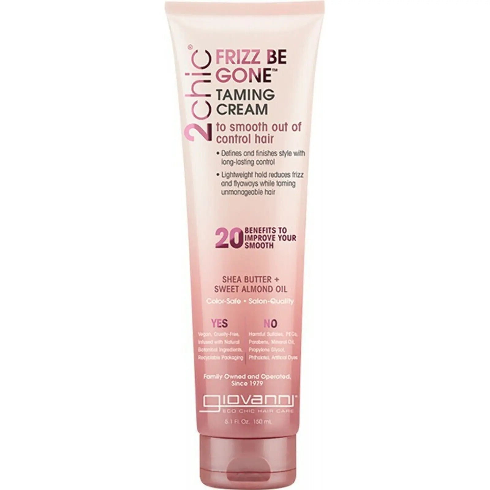 GIOVANNI Taming Cream - 2chic Frizz Be Gone (Frizzy Hair) 150ml GIOVANNI
