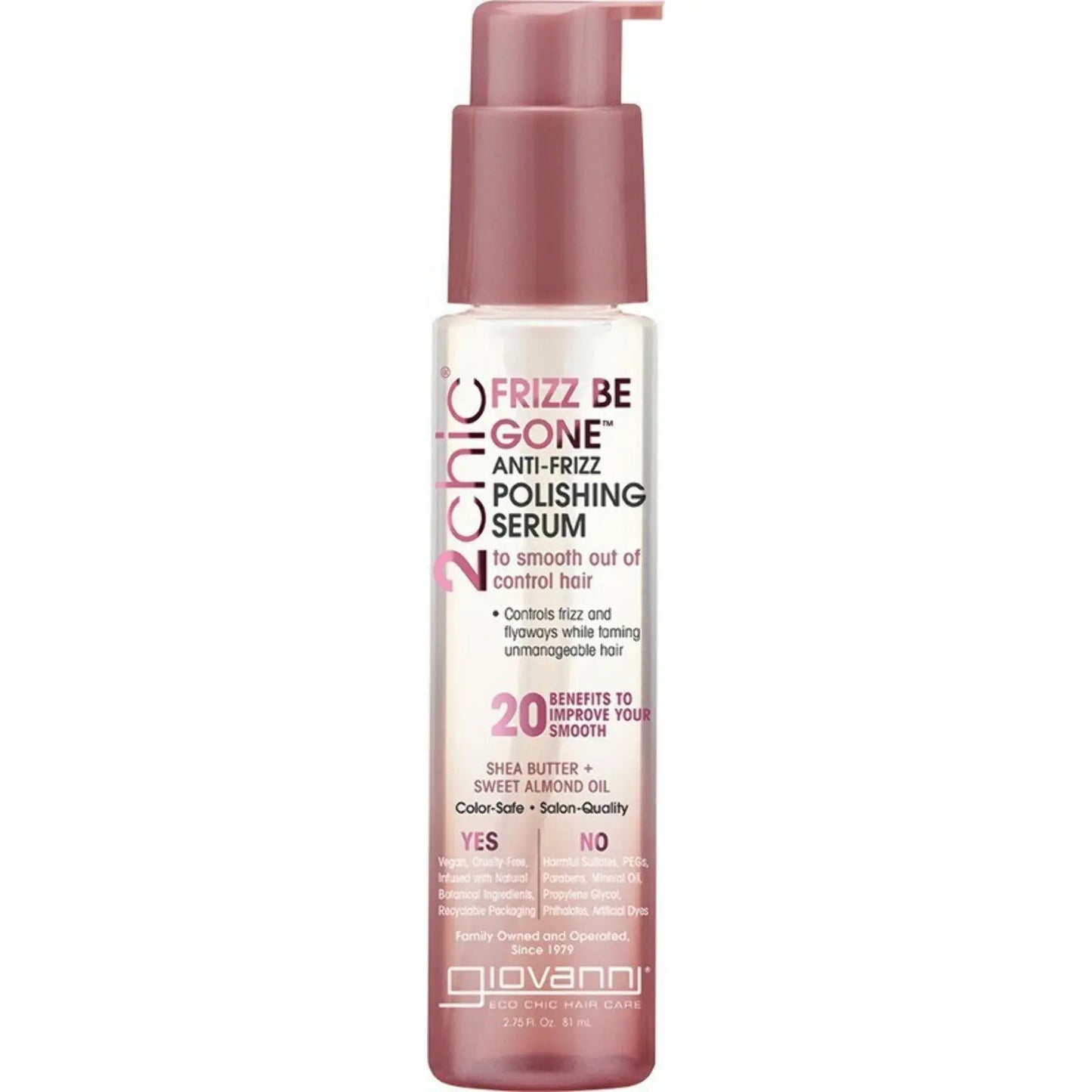 Giovanni Anti-Frizz Serum - 2chic Frizz Be Gone (Frizzy Hair) 81ml GIOVANNI