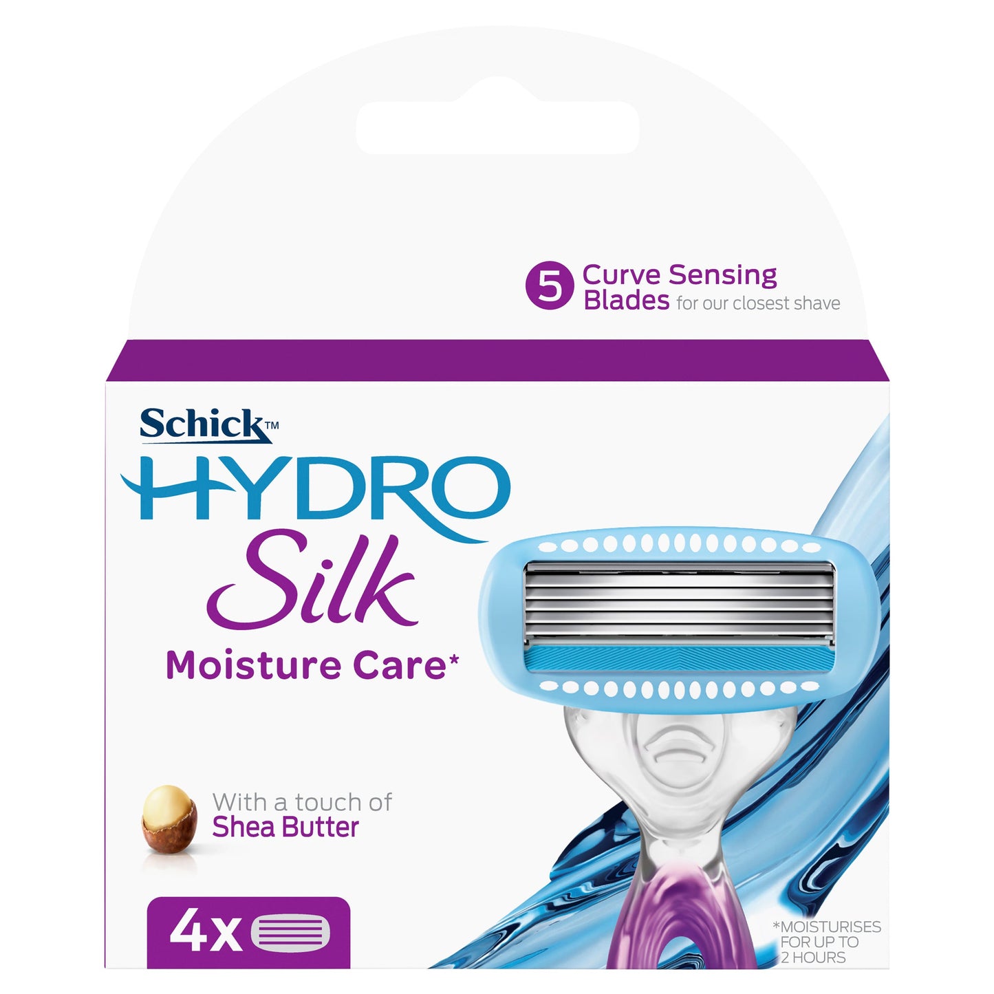 SCHICK Hydro Silk Blades 4 Pack - Cutprice Online